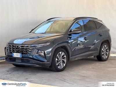 Hyundai Tucson 1.6 t-gdi 48V Xline Hyundai Smart Sense+ Advanced 2wd dct del 2022 usata a Albano Laziale