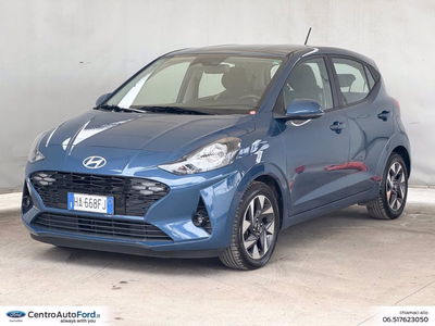 Hyundai i10 1.0 mpi Connectline 63cv del 2025 usata a Albano Laziale