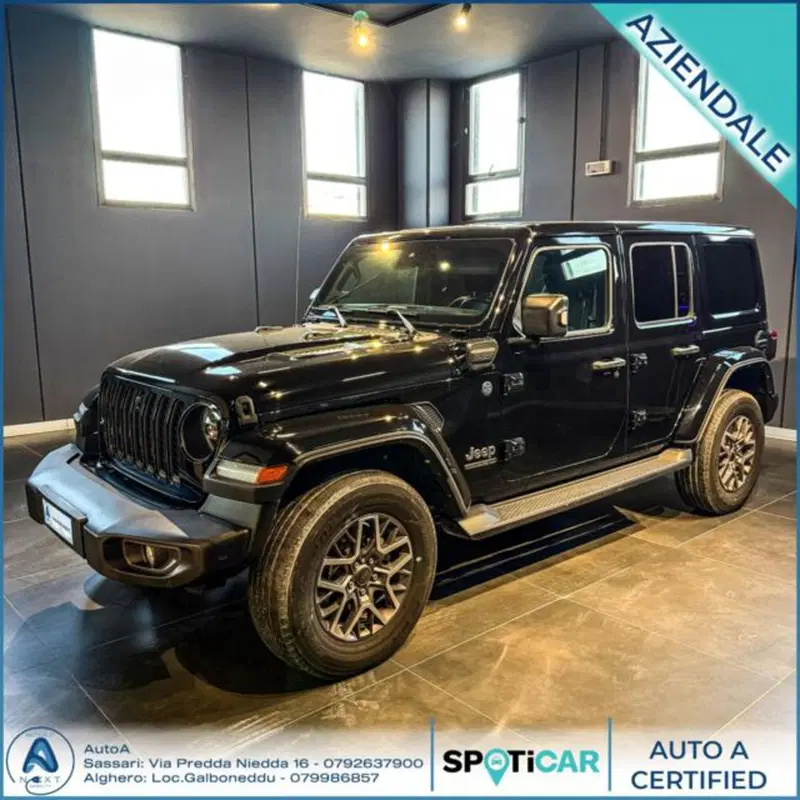 Jeep Wrangler Unlimited usata a Sassari
