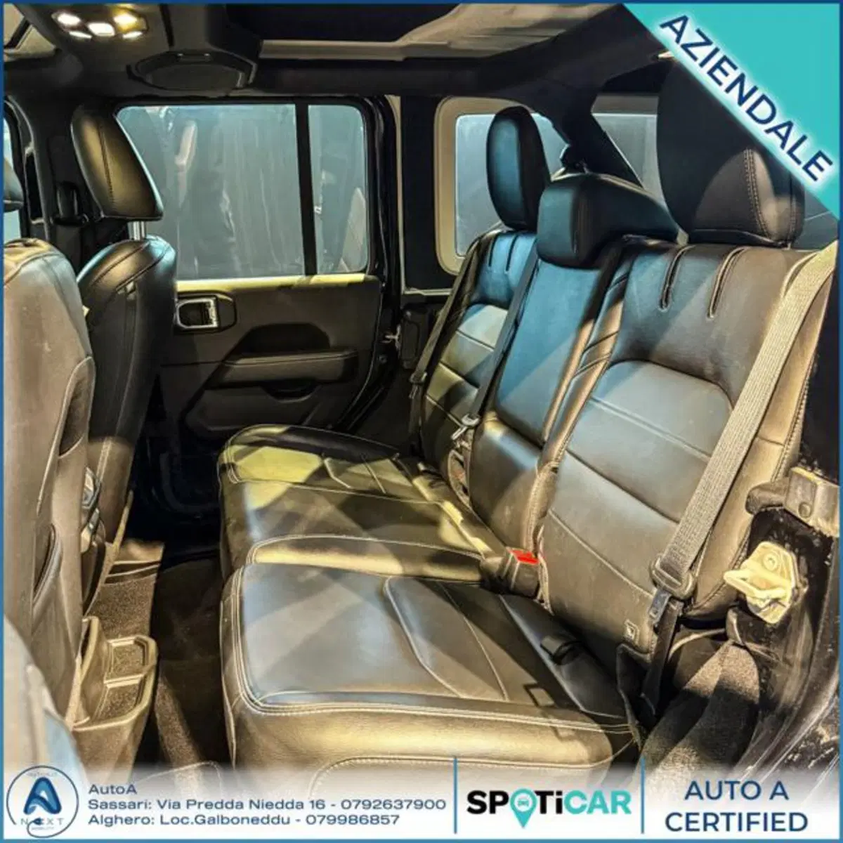 Jeep Wrangler Unlimited usata a Sassari (19)