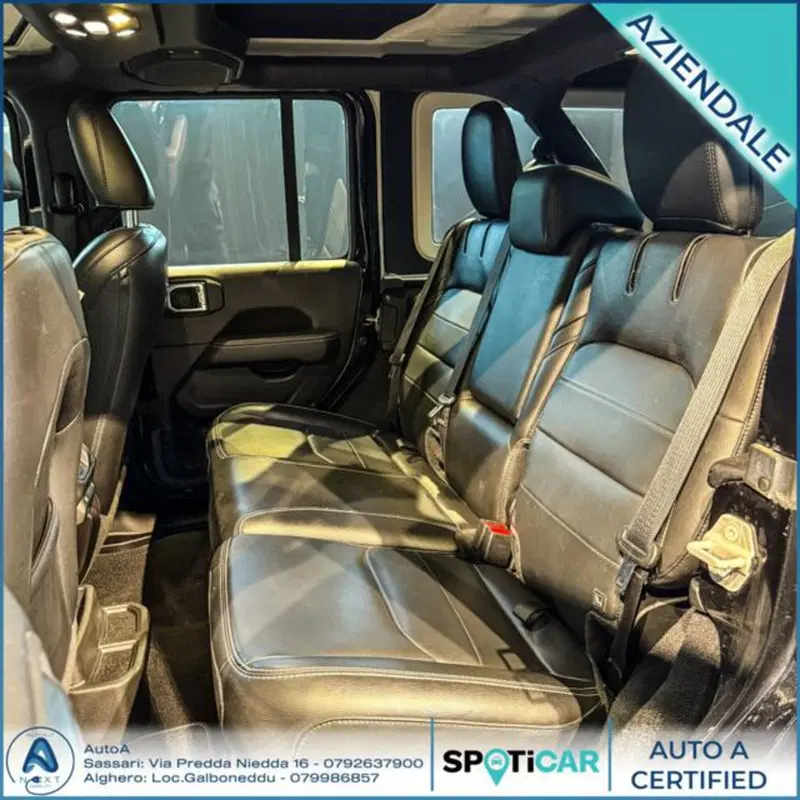 Jeep Wrangler Unlimited usata a Sassari (19)