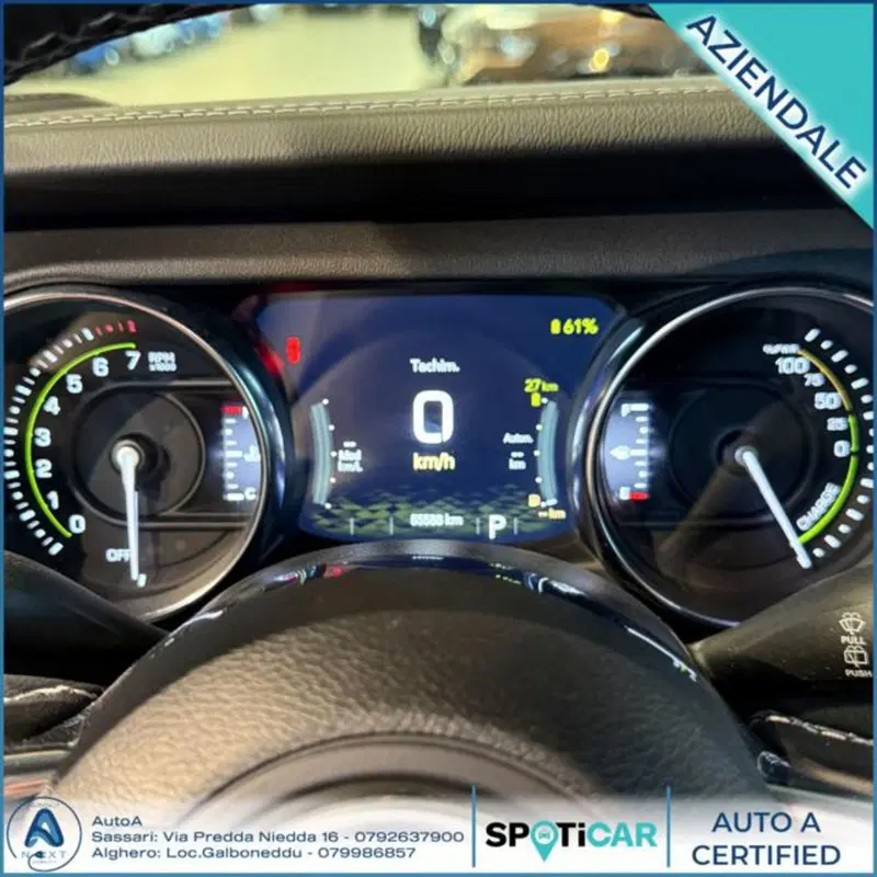 Jeep Wrangler Unlimited usata a Sassari (17)