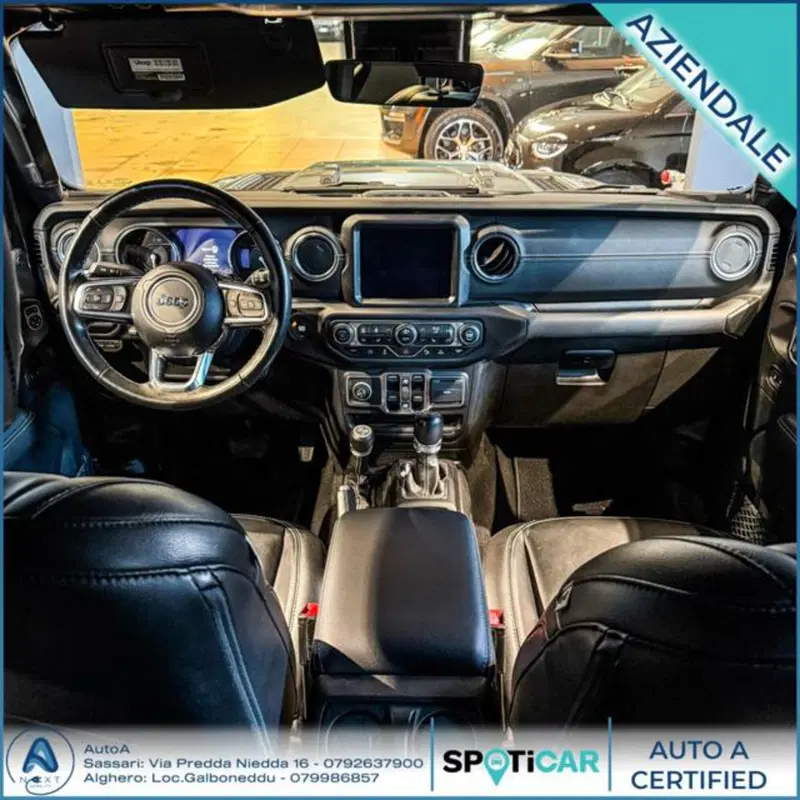 Jeep Wrangler Unlimited usata a Sassari (13)