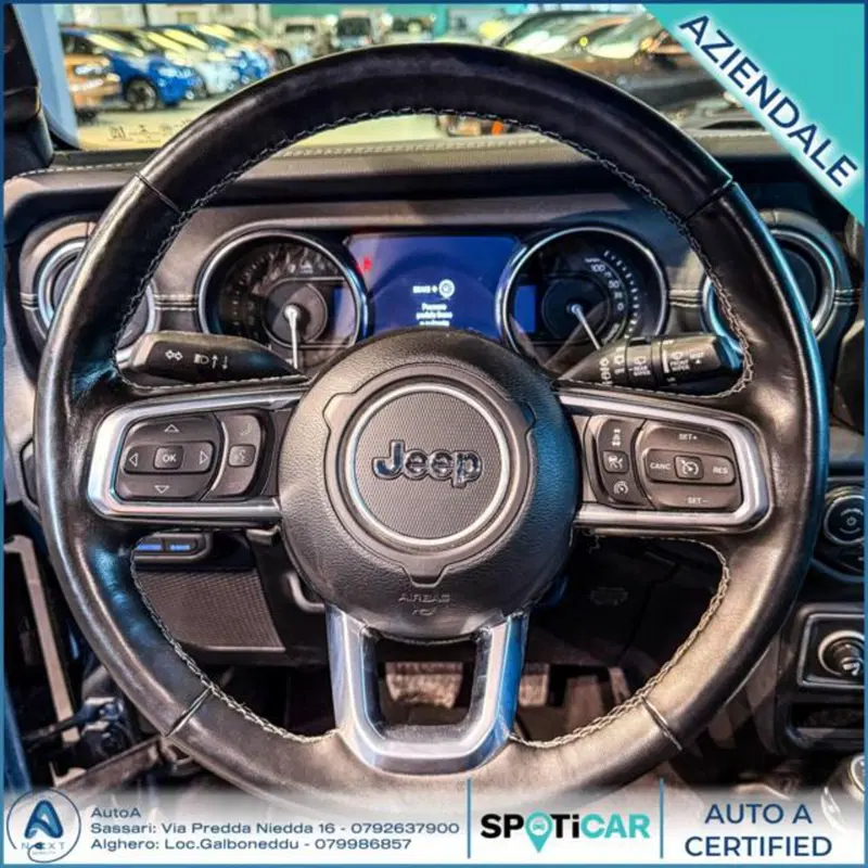 Jeep Wrangler Unlimited usata a Sassari (14)