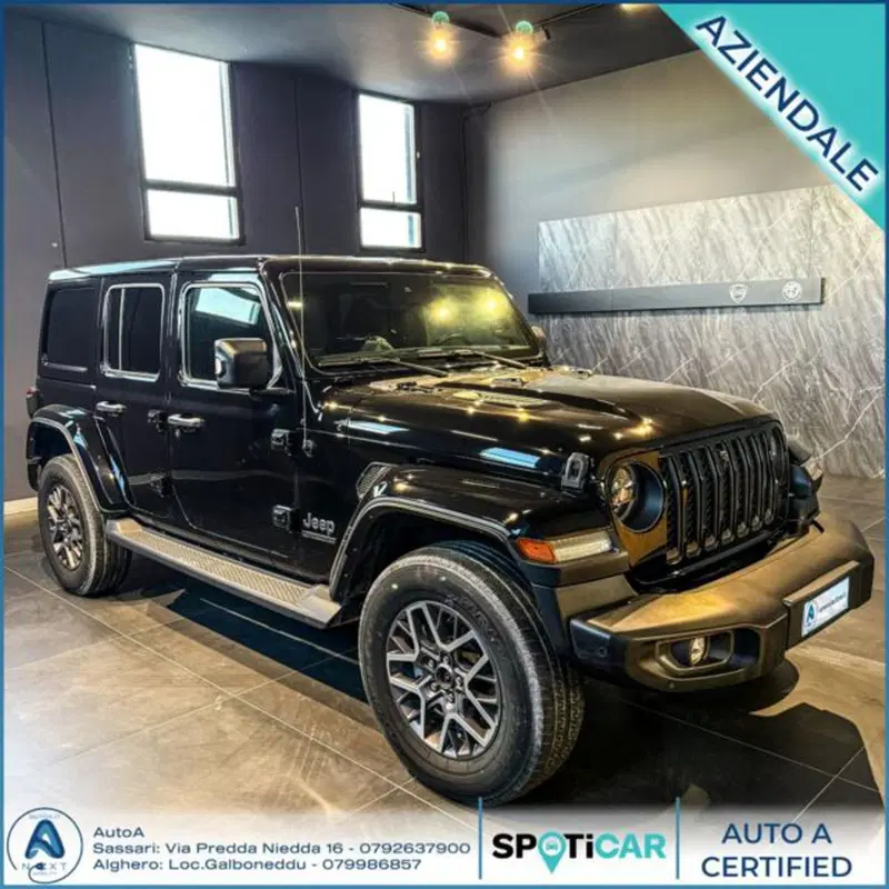 Jeep Wrangler Unlimited usata a Sassari (3)