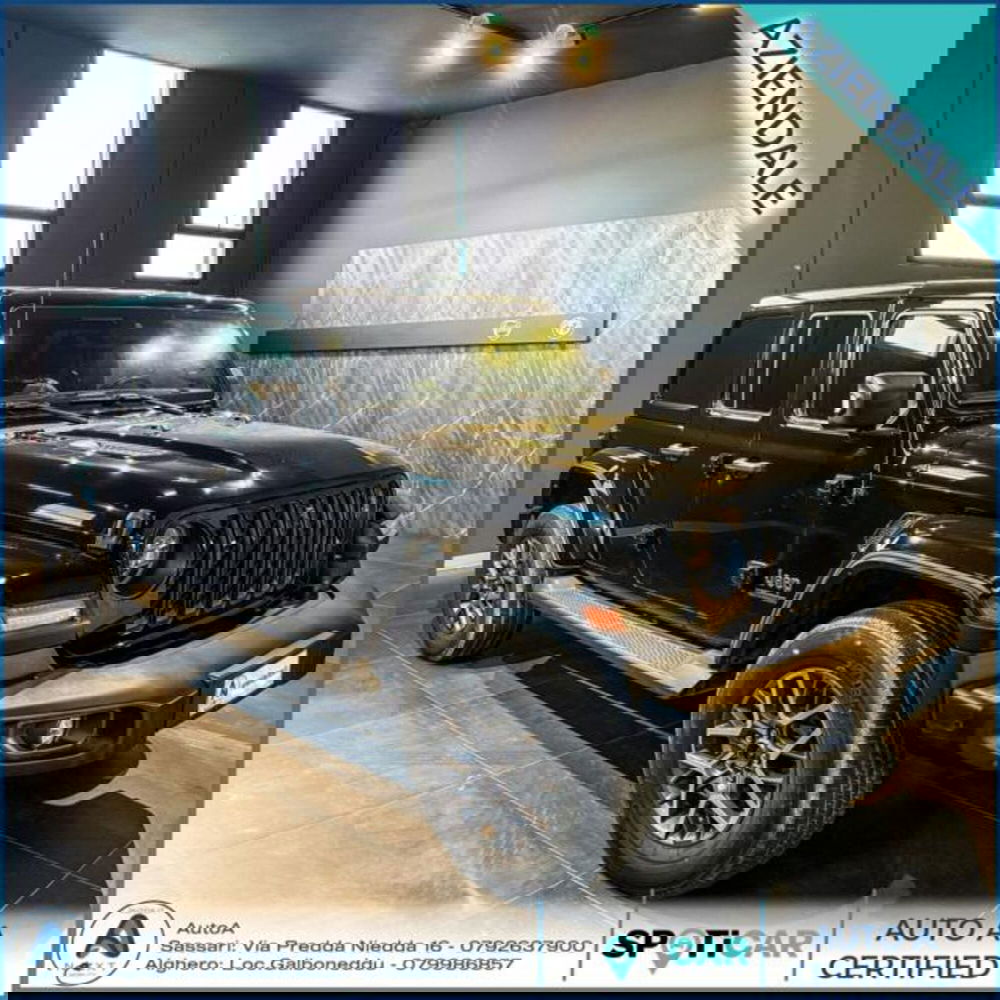 Jeep Wrangler Unlimited usata a Sassari (3)
