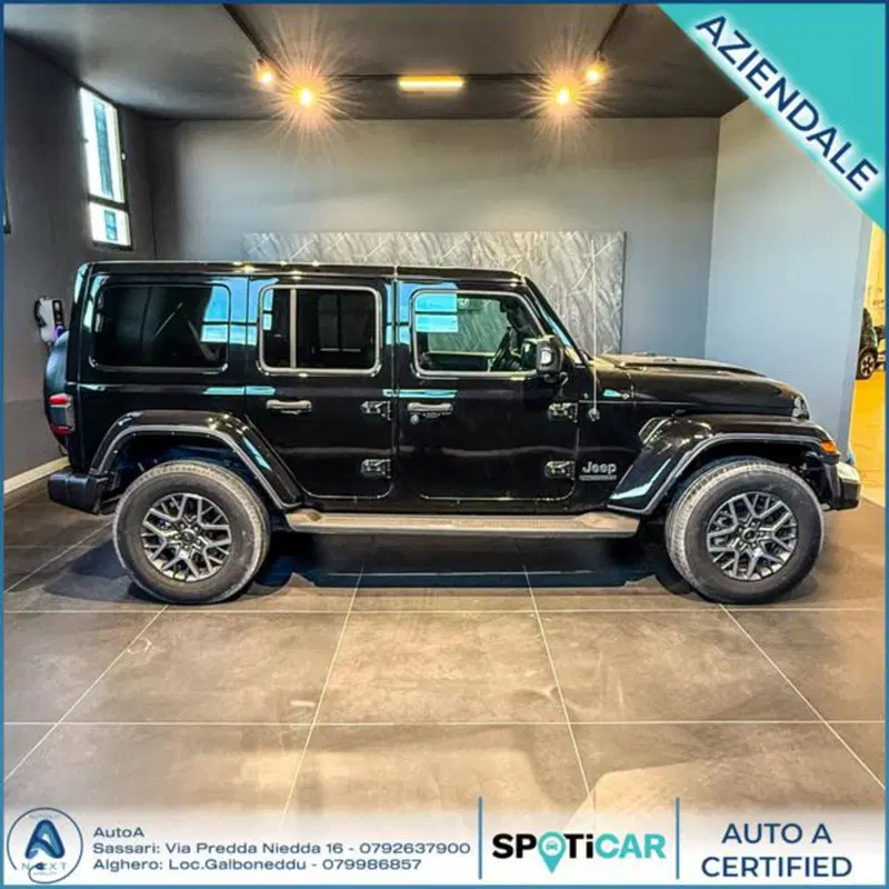 Jeep Wrangler Unlimited usata a Sassari (4)