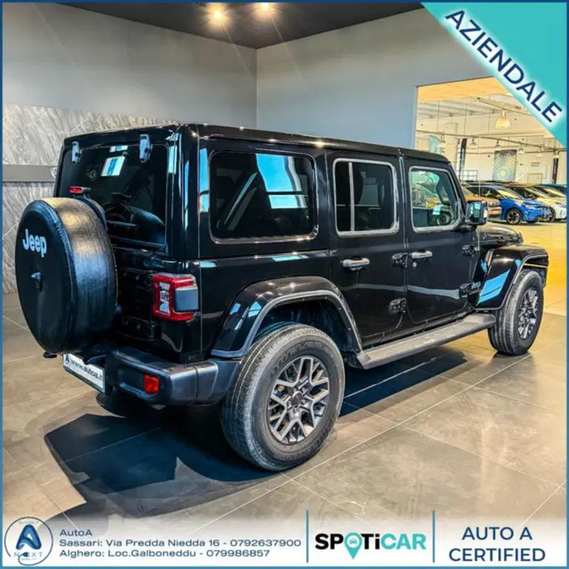 Jeep Wrangler Unlimited usata a Sassari (5)
