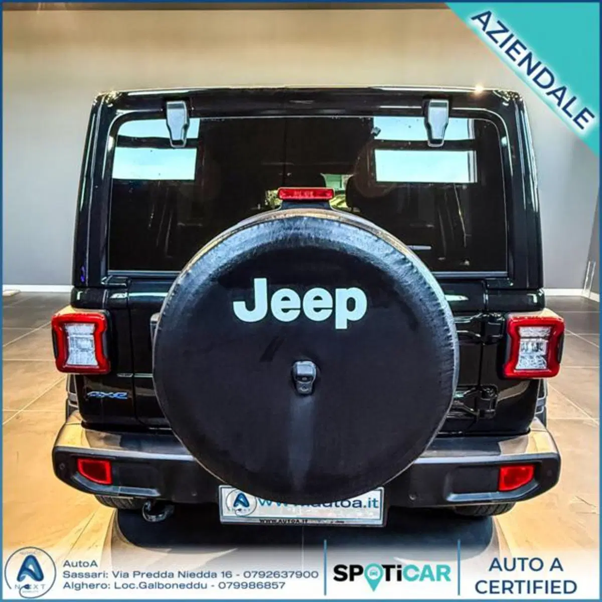 Jeep Wrangler Unlimited usata a Sassari (6)