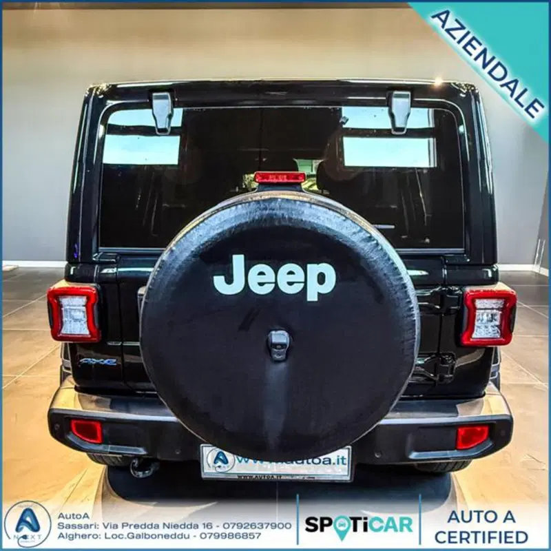 Jeep Wrangler Unlimited usata a Sassari (6)