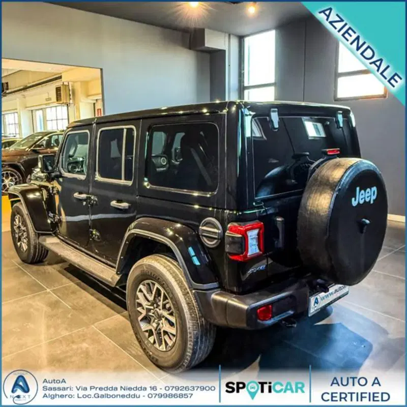 Jeep Wrangler Unlimited usata a Sassari (7)
