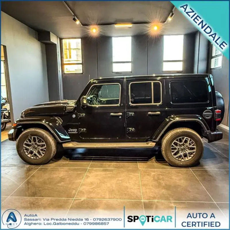 Jeep Wrangler Unlimited usata a Sassari (8)