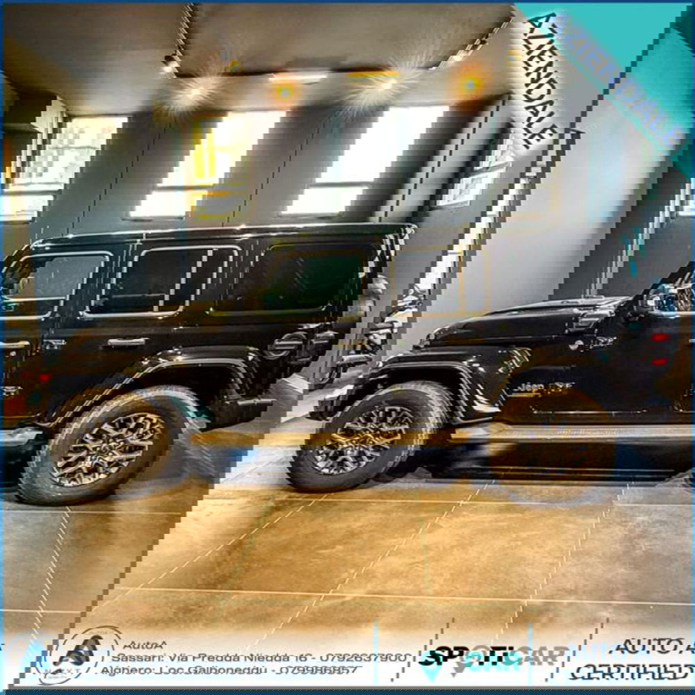 Jeep Wrangler Unlimited usata a Sassari (8)