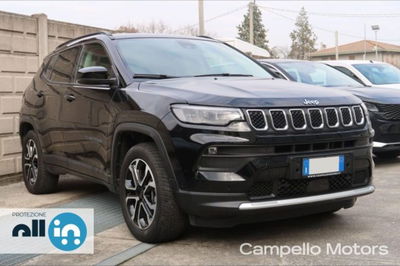 Jeep Compass 1.3 T4 190CV PHEV AT6 4xe Limited del 2022 usata a Venezia