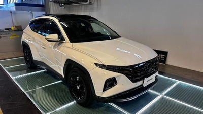 Hyundai Tucson 1.6 hev Exellence Lounge Pack 4wd auto del 2022 usata a Reggio nell'Emilia