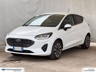Ford Fiesta 1.1 75 CV GPL 5 porte Titanium del 2023 usata a Albano Laziale