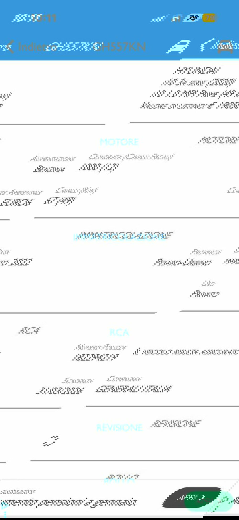 Hyundai i10 usata a Pesaro-Urbino (7)