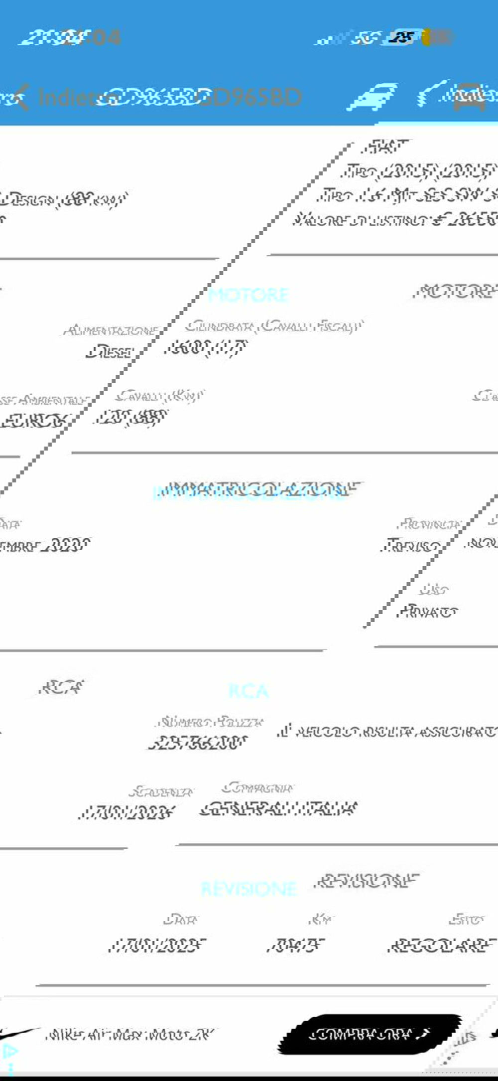 Fiat Tipo Station Wagon usata a Pesaro-Urbino (6)