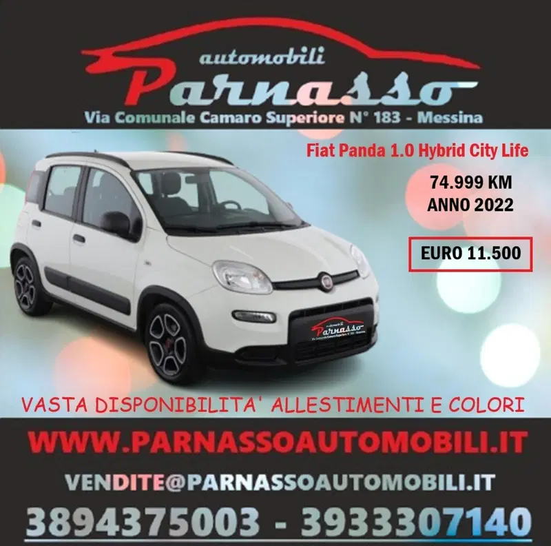 Fiat Panda usata a Messina
