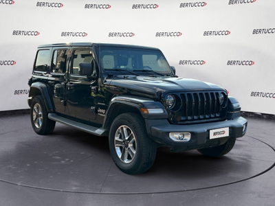 Jeep Wrangler Unlimited 2.2 Mjt II Sahara del 2019 usata a Verona
