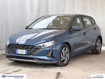 Hyundai i20 1.2 mpi Connectline 79cv mt del 2025 usata a Albano Laziale