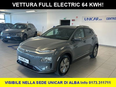 Hyundai Kona EV 64 kWh XPrime del 2021 usata a Alba