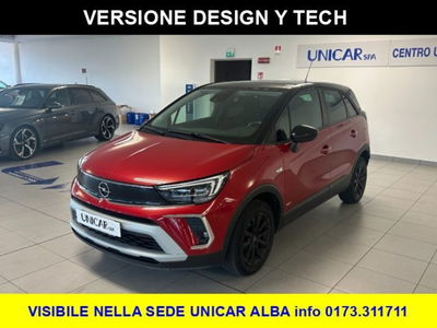 Opel Crossland 1.5 ECOTEC D 110 CV Start&amp;Stop Design &amp; Tech del 2022 usata a Alba