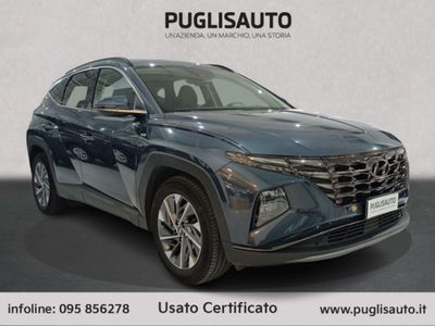 Hyundai Tucson 1.6 crdi 48V Xline 2wd dct del 2022 usata a Belpasso
