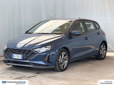Hyundai i20 1.2 mpi Connectline 79cv mt del 2025 usata a Albano Laziale