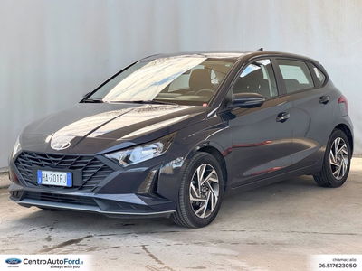 Hyundai i20 1.2 mpi Connectline 79cv mt del 2025 usata a Albano Laziale