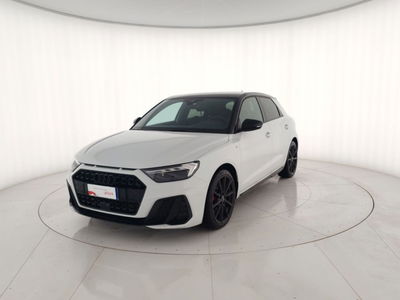 Audi A1 Sportback 30 TFSI S tronic Identity Black del 2023 usata a La Spezia