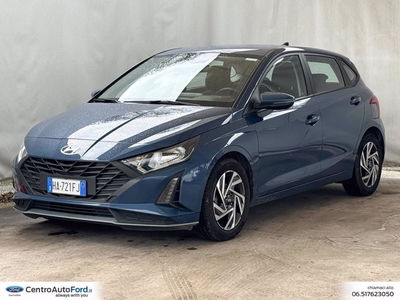 Hyundai i20 1.2 mpi Connectline 79cv mt del 2025 usata a Albano Laziale