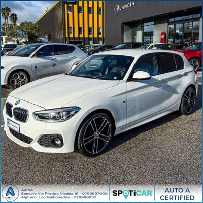 BMW Serie 1 116d 2.0 116CV cat 5 porte Attiva DPF del 2019 usata a Sassari