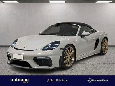 Porsche 718 Boxster  Spyder 4.0 del 2023 usata a Casoria