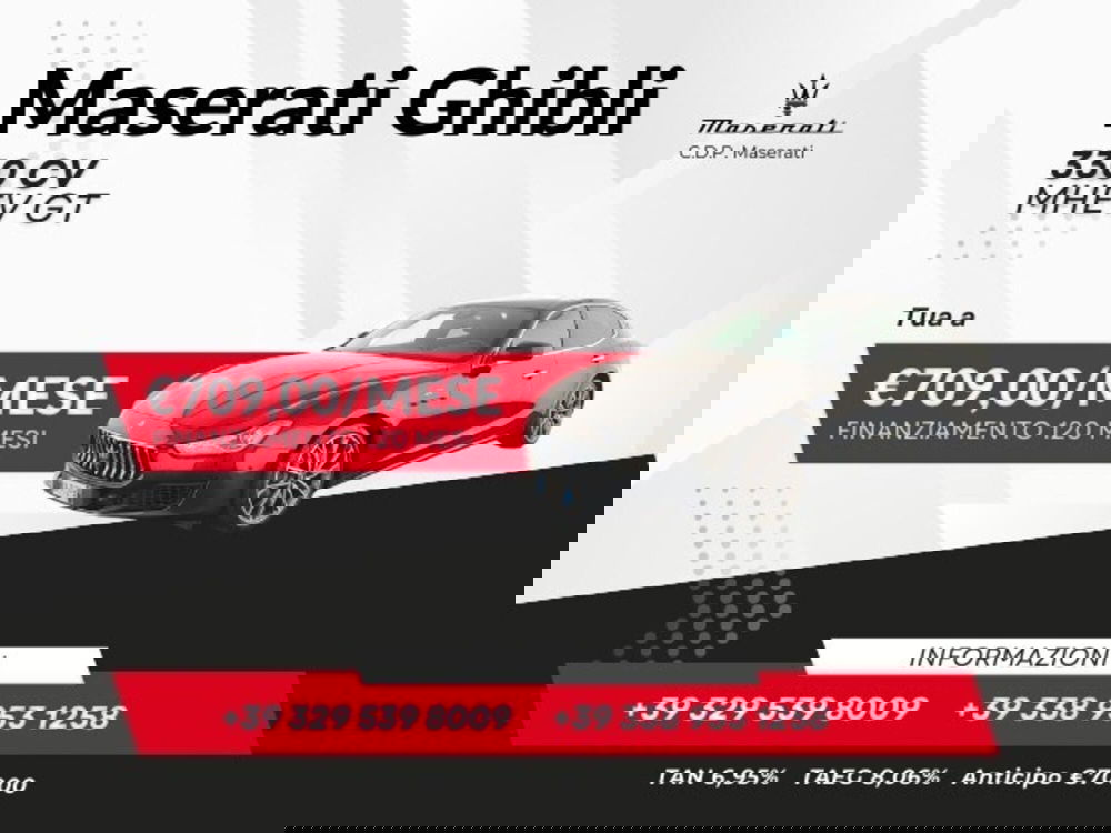 Maserati Ghibli usata a Perugia