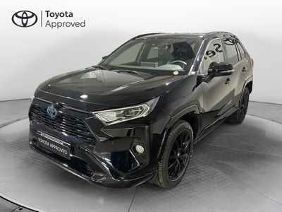 Toyota Rav4 HV (222CV) E-CVT AWD-i Black Edition del 2021 usata a Milano