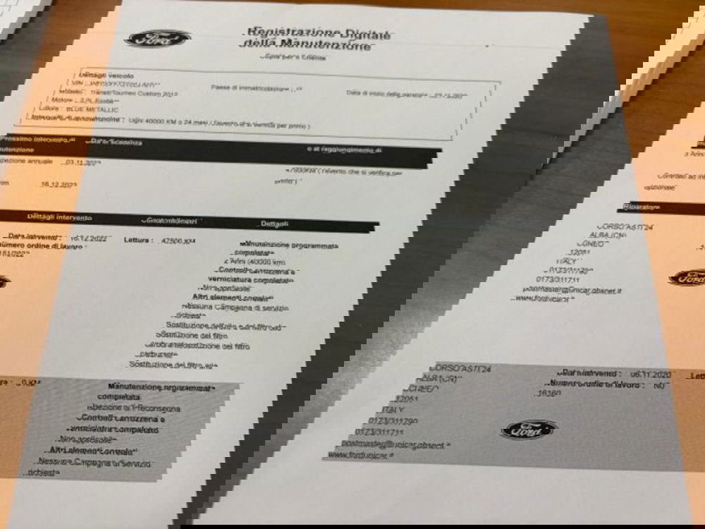 Ford Transit Custom Furgone usata a Cuneo (17)