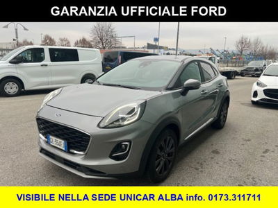 Ford Puma 1.0 EcoBoost Hybrid 125 CV S&amp;S aut. Titanium X del 2022 usata a Alba