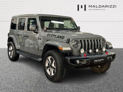 Jeep Wrangler Unlimited 2.2 Mjt II Recon del 2020 usata a Bari