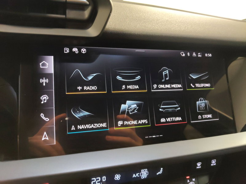 Audi A3 Sportback nuova a Modena (10)