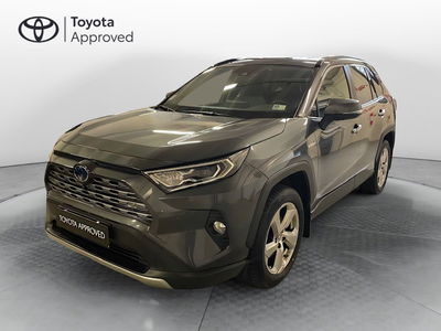 Toyota Rav4 vvt-ie h Lounge awd-i 222cv e-cvt del 2020 usata a Cantu'
