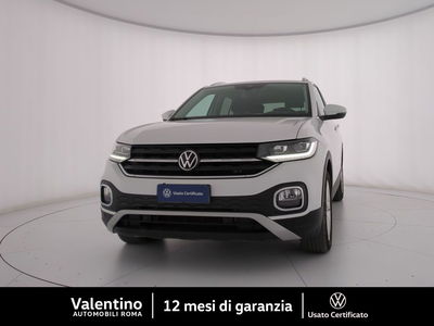 Volkswagen T-Cross 1.0 TSI 110 CV DSG Advanced del 2021 usata a Roma