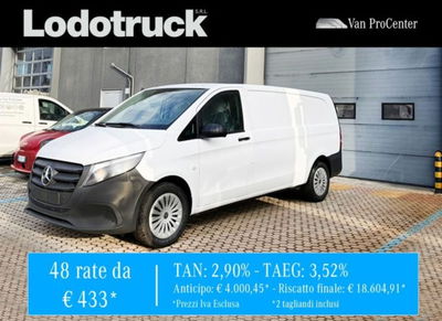 Mercedes-Benz Vito furgone 116 cdi extralong Pro 9G-tronic nuova a Filago