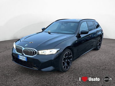 BMW Serie 3 Touring 320d  mhev 48V xdrive MSport auto del 2025 usata a Roma