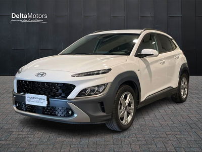 Hyundai Kona 1.0 T-GDI Hybrid 48V iMT XLine del 2021 usata a Montecosaro
