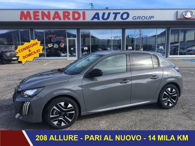 Peugeot 208 1.2 puretech Allure s&amp;s 100cv del 2025 usata a Bernezzo