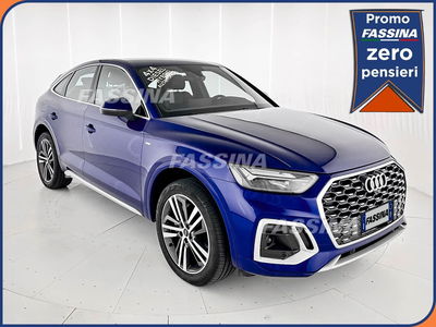 Audi Q5 Sportback 40 2.0 tdi mhev 12V S line Plus quattro s-tronic del 2023 usata a Milano