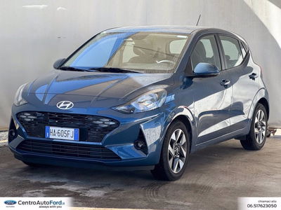 Hyundai i10 1.0 mpi Connectline 63cv del 2025 usata a Albano Laziale