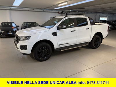 Ford Ranger Pick-up Ranger 2.0 TDCi 213CV DC Wildtrak 5 posti del 2022 usata a Alba