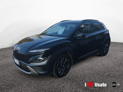 Hyundai Kona 1.6 gdi hev X Class Premium Pack 2wd dct del 2022 usata a Latina